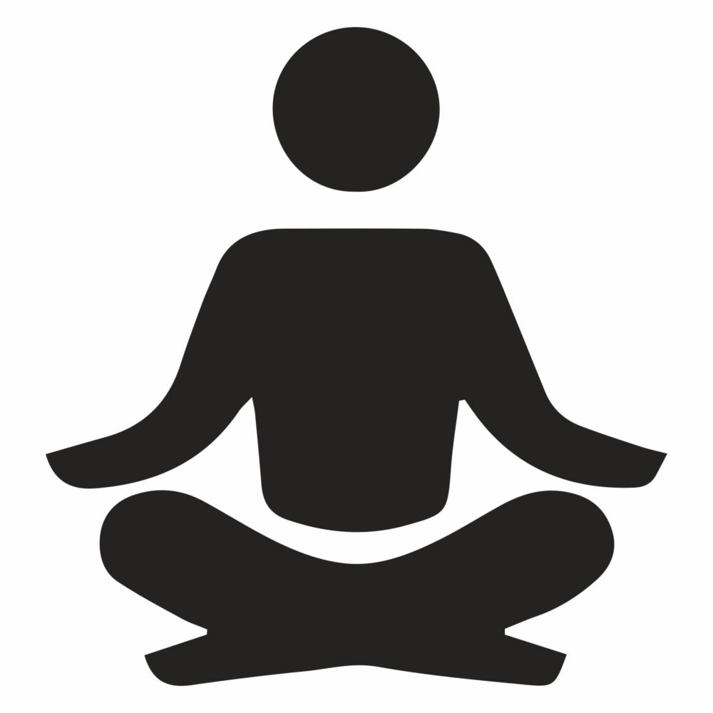 Naklejka joga