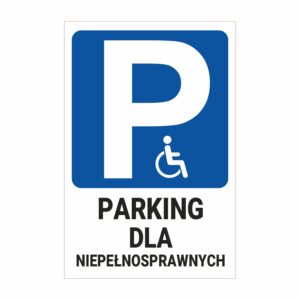 parking dla niepełnosprawnych
