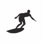 Naklejka Surfer 2
