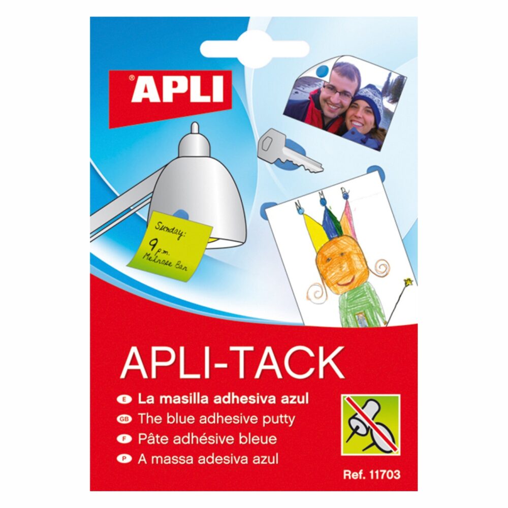 Masa mocująca Apli Apli-Tack, w bloku, 57G, niebieska