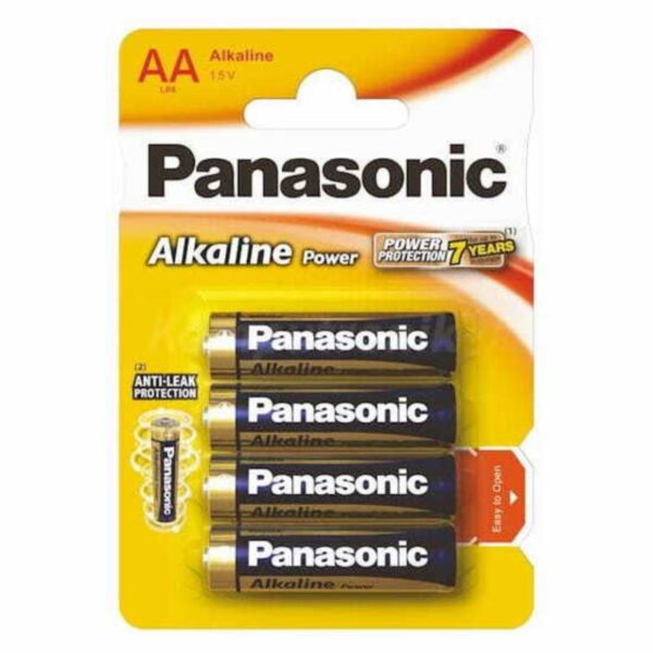 Baterie alkaliczne LR06 AA Panasonic 4 szt opakowanie