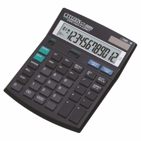 Kalkulator biurowy CITIZEN CT-666N, 12-cyfrowy