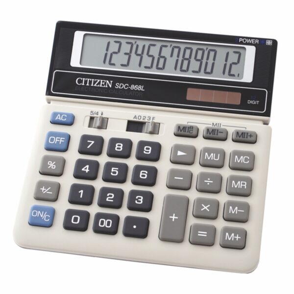 Kalkulator biurowy CITIZEN SDC-368 12-cyfrowy