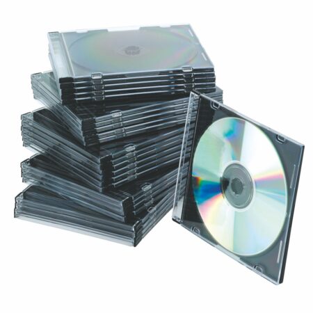 Pudełko plastikowe slim na cd/dvd