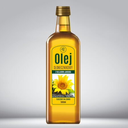 Etykiety na olej słonecznikowy - 20 szt.
