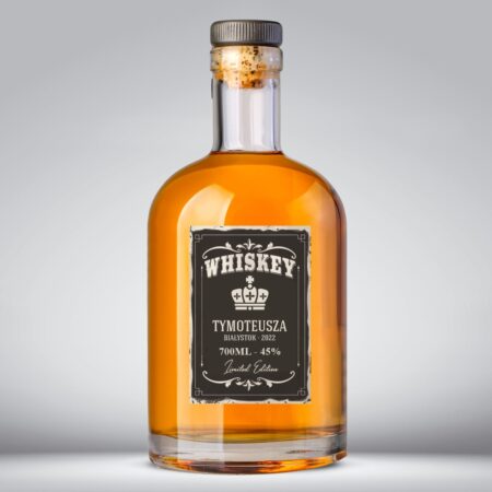 Etykieta na whisky vintage - 20 szt.